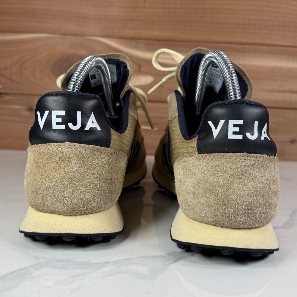 Veja Rio Branco Ripstop Dune Black Suede Leather Sneakers Women size US 9.5 - Picture 8 of 16